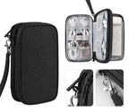 Travel Cable Organizer Bag – Waterproof Double-Layer Tech Case