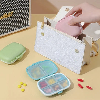 Daily Pill Organizer – Compact & Travel Friendly