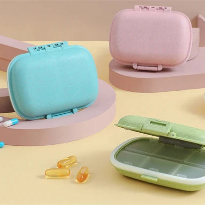 Daily Pill Organizer – Compact & Travel Friendly